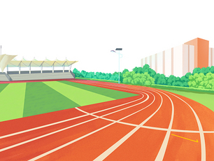 運(yùn)動(dòng)簡筆畫矢量素材