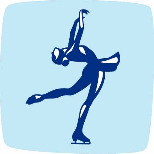 圖文:溫哥華冬奧會(huì)比賽項(xiàng)目圖標(biāo) 花樣滑冰